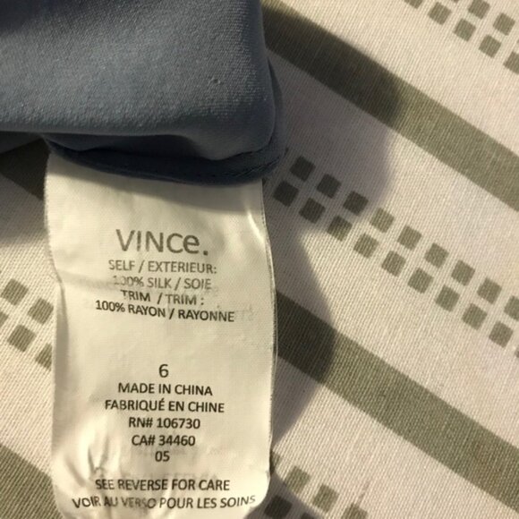 Vince Women's Blue Long Sleeve (Size 6) - Picture 8 of 8